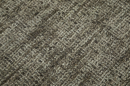 Green Horizon Hand Tufted Wool Hallway Runner 2'6"x8' Olive Green