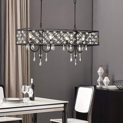 Crystal Rectanguler Chandelier