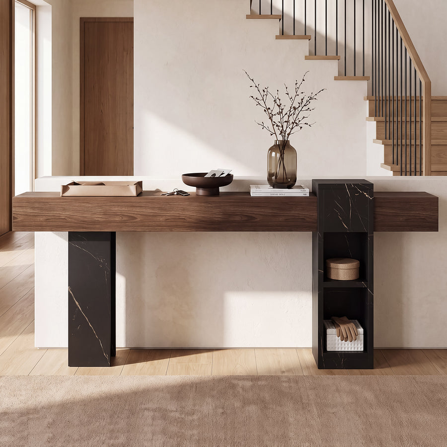 Lavada Console Table walnut