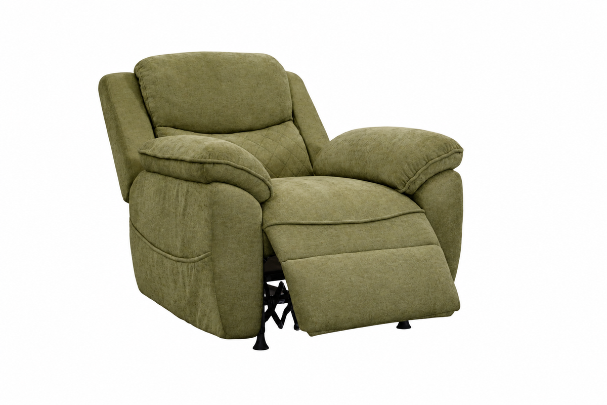 1 seater 6 seater charcoal green power recliner sofa 