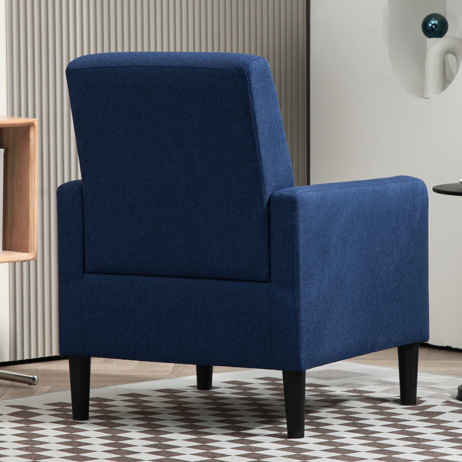 Teal Blue Accent Armchair
