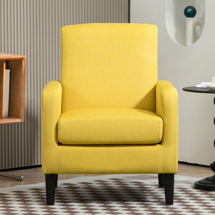 Mustard Yellow Accent Armchair