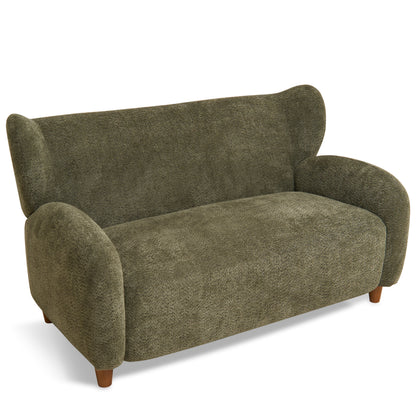 Birch Lane Laid Back Style Loveseat Olive Green color by Darsh stars