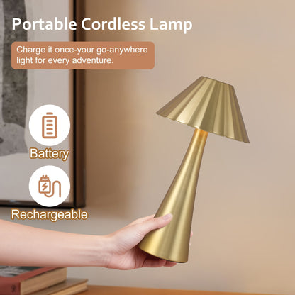 26.5'' Gold table lamp