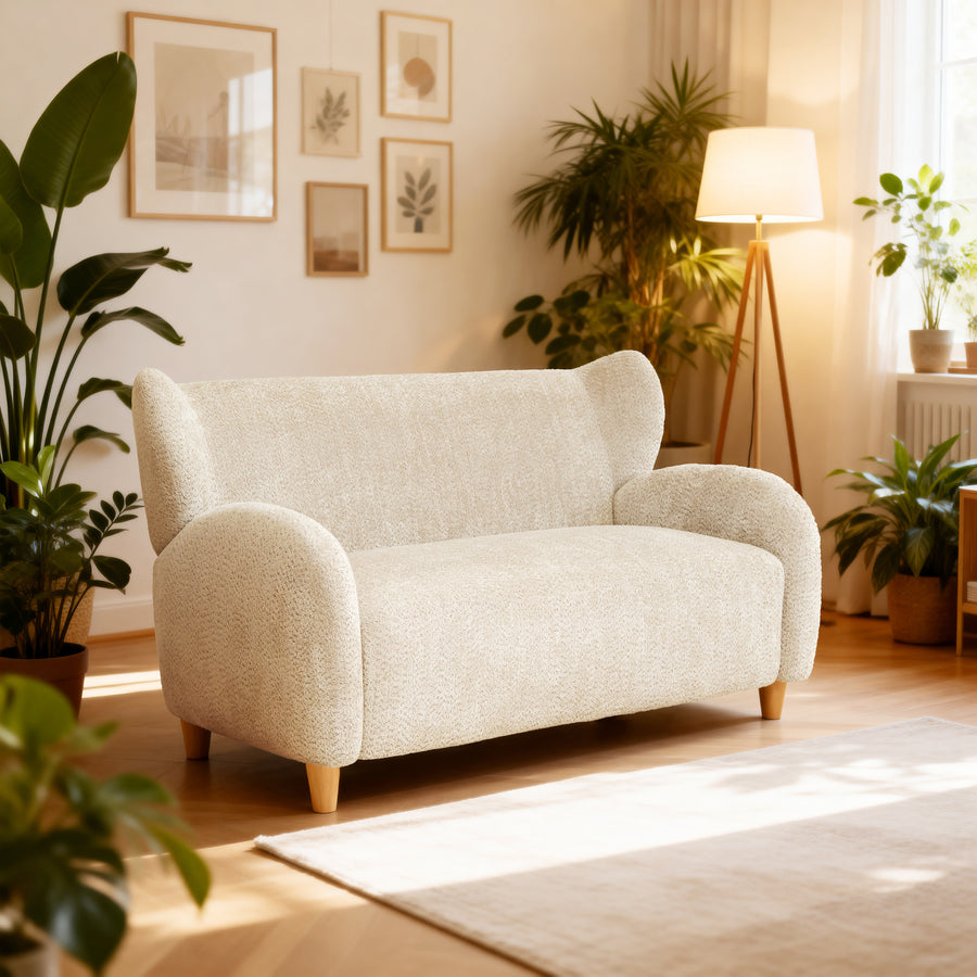 Birch Lane Laid Back Style Loveseat Camel color by Darsh stars