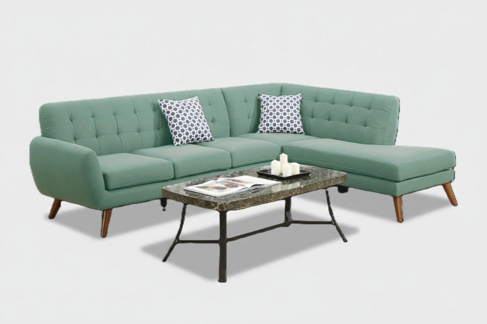 Rabta Sectional Chaise Green