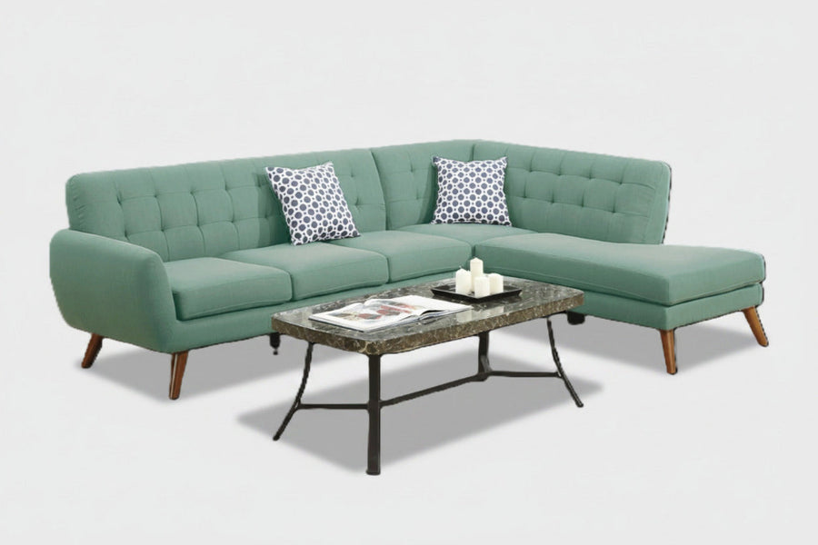 Rabta Sectional Chaise Green