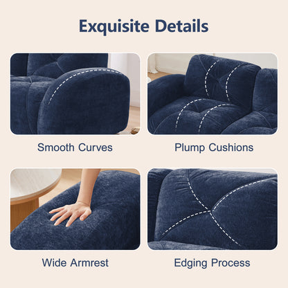 Blue Modular sofa