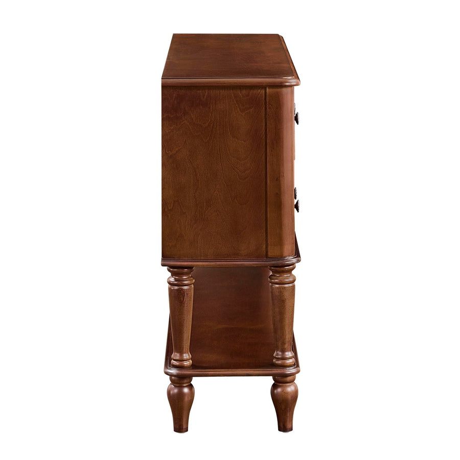 Walker  Cherry Vintage Console Table