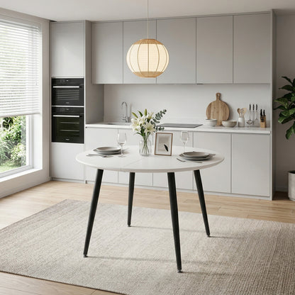 4 Seater 8 Seater pull up dining table and chair set