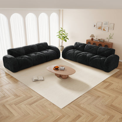 Black Modular Sofa