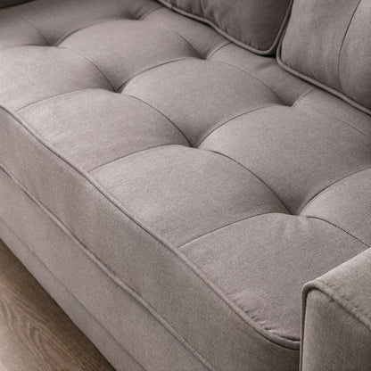 Loveseat Sofa cum Bed Light Brown