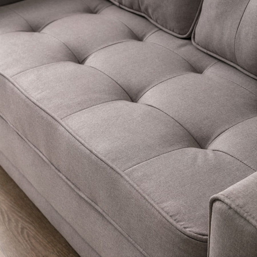 Loveseat Sofa cum Bed Light Brown