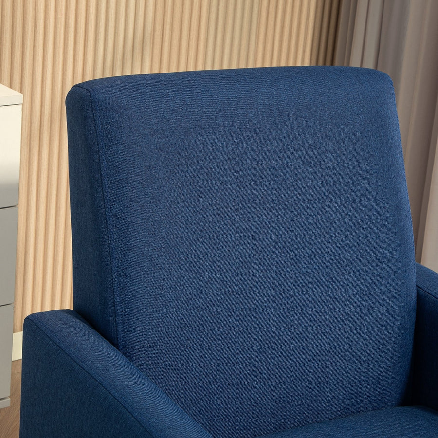 Teal Blue Accent Armchair