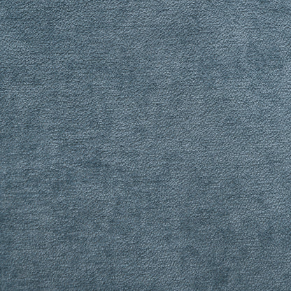Light Blue Sectional Sofa with Ottoman