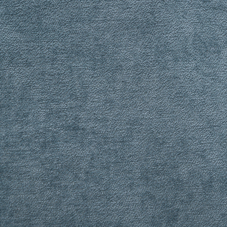 Light Blue Sectional Sofa with Ottoman