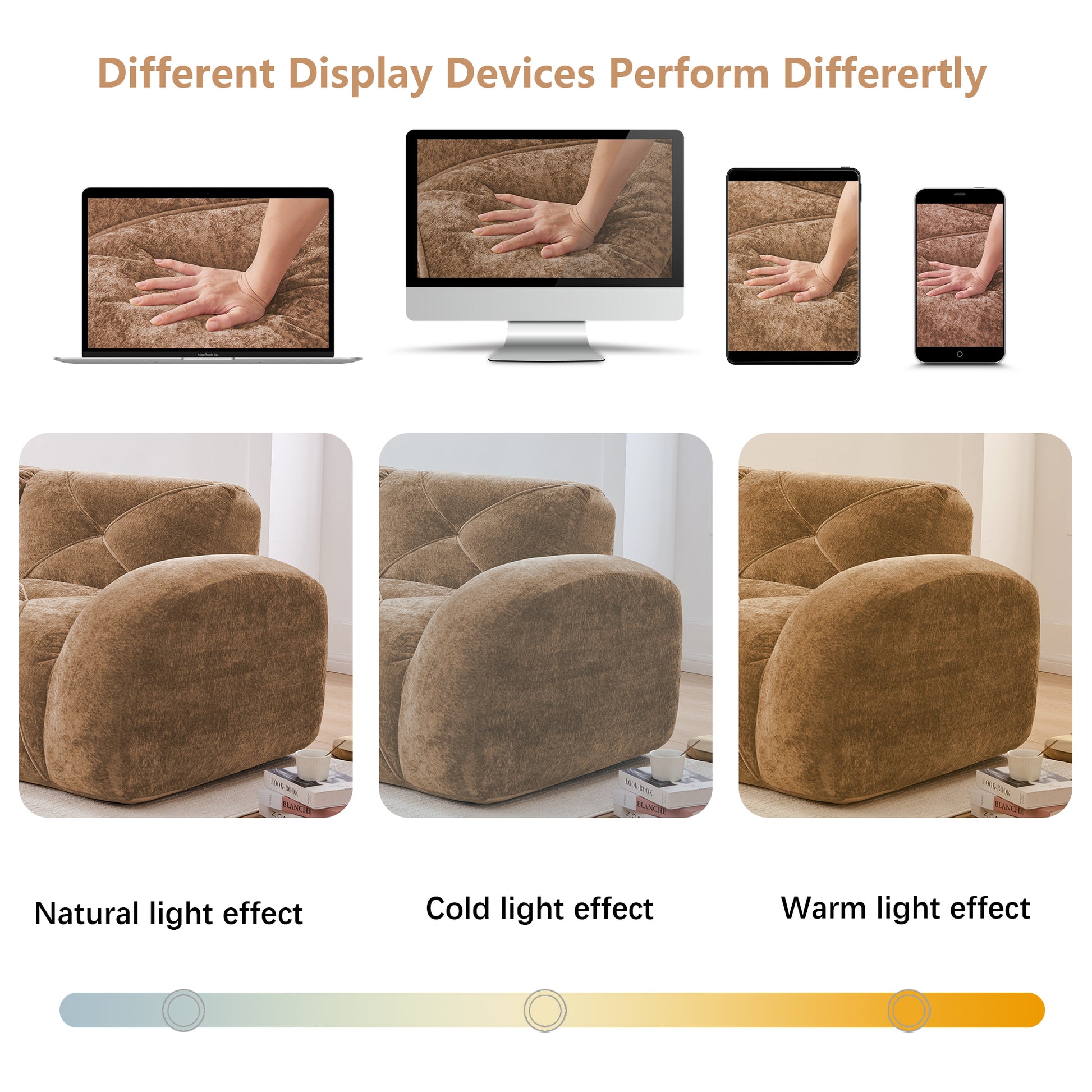 Camel Modular Sofa