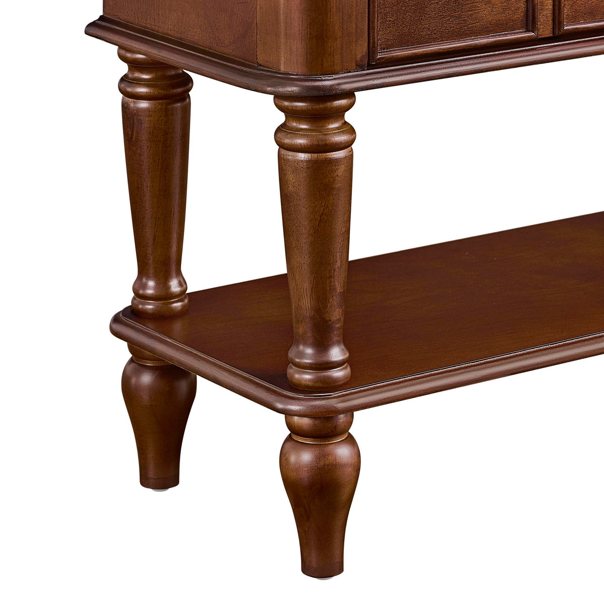 Walker  Cherry Vintage Console Table