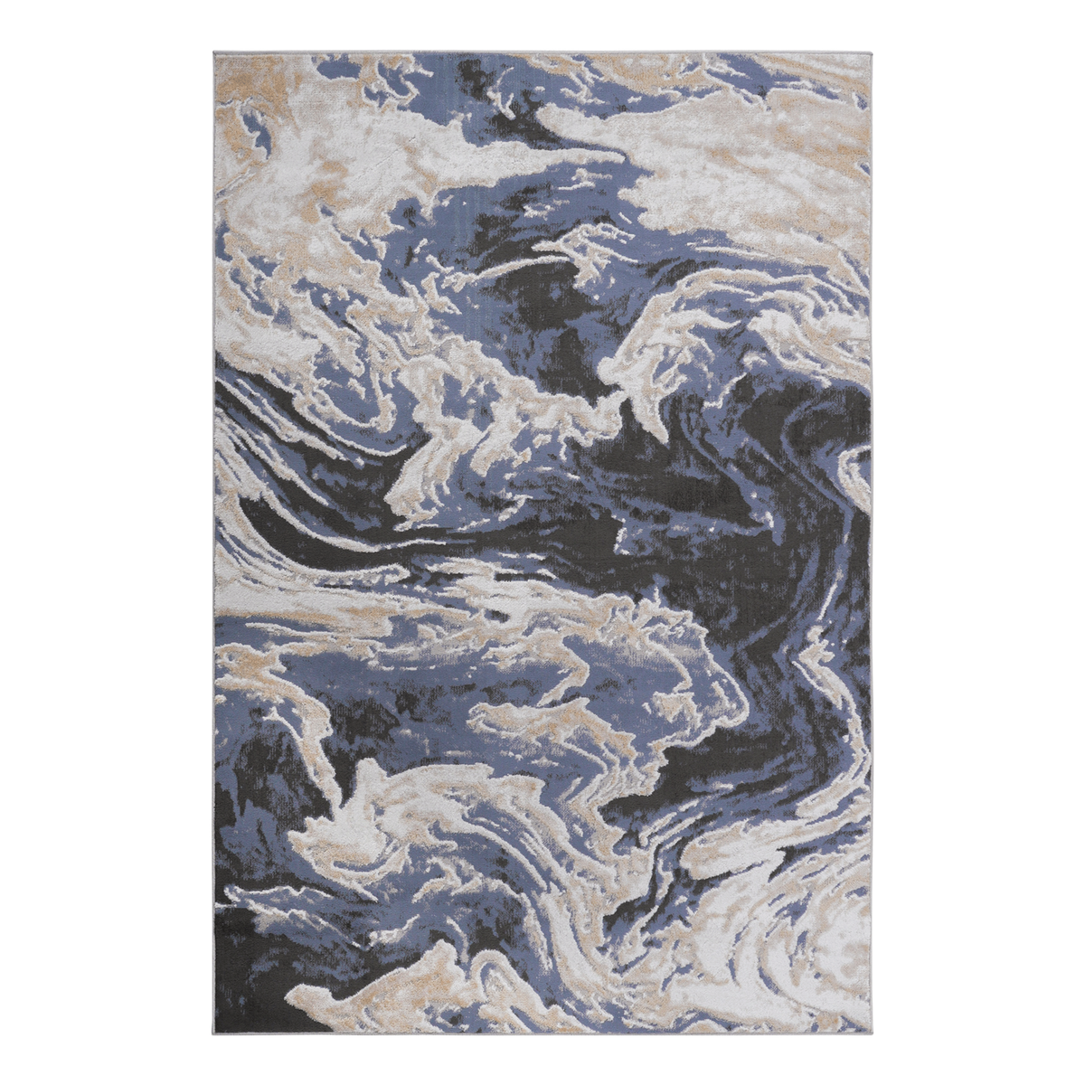 JOJO Ocean Tide Abstract Area Rug