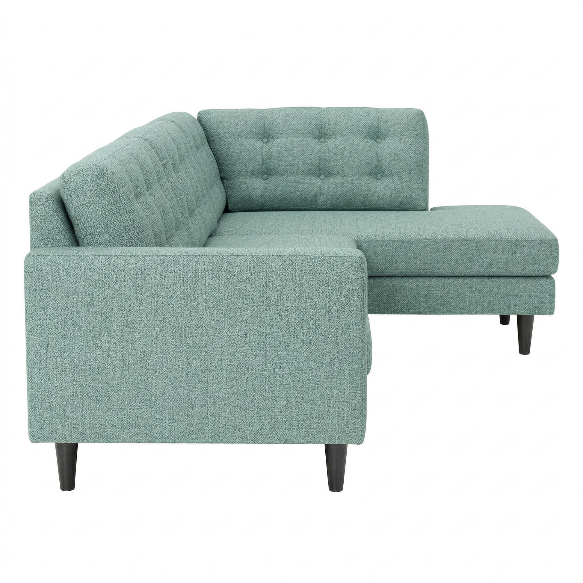 Seafoam Sage sectional sofa