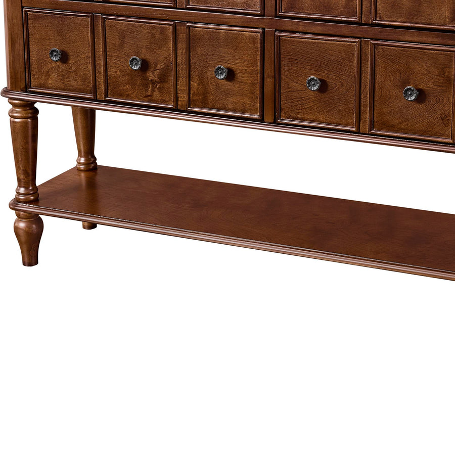 Walker  Cherry Vintage Console Table