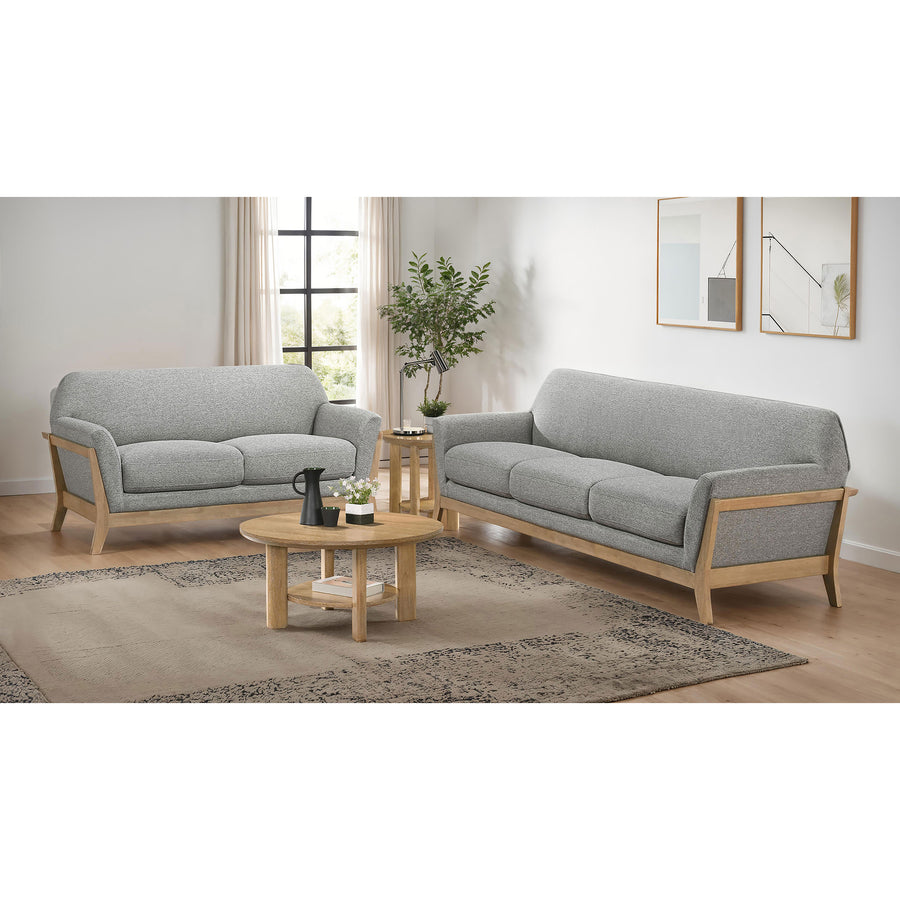 Kansas Grey Sofa 5 seater