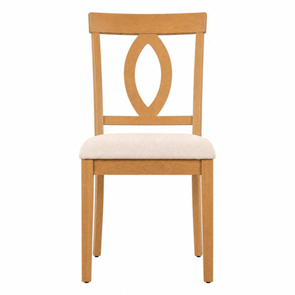 beige 3 Piece 5 piece Dual Drop Leaf Dining Set