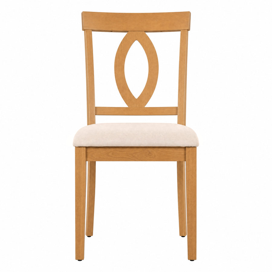beige 3 Piece 5 piece Dual Drop Leaf Dining Set