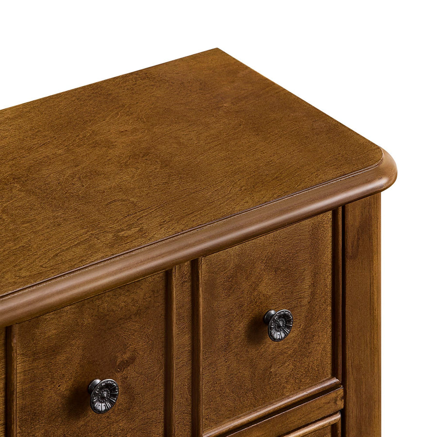 Walker Walnut Vintage Console Table