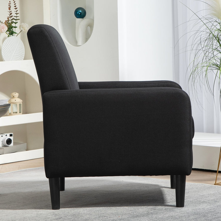 Black Accent Armchair