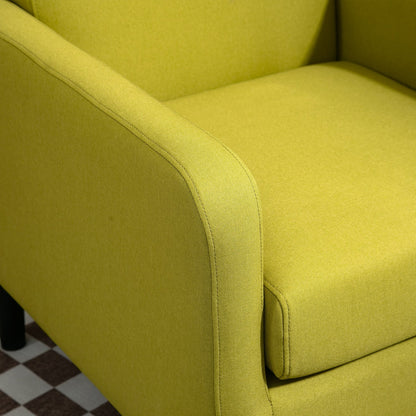 Antique Green Accent Armchair