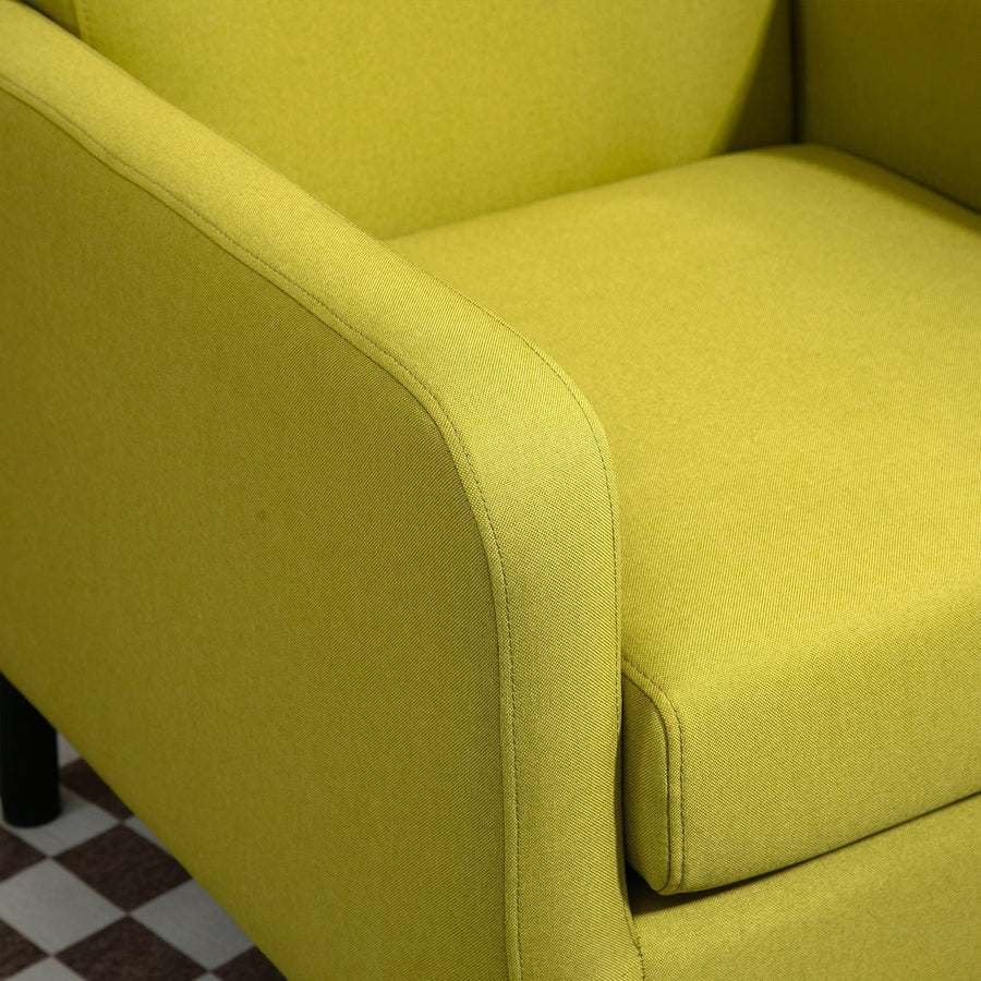 Antique Green Accent Armchair