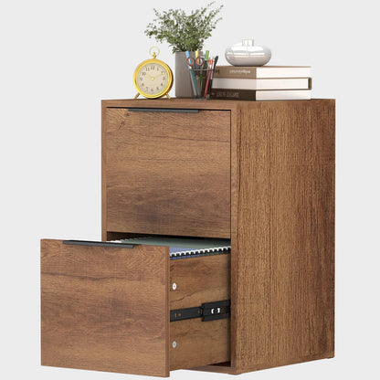 Brown Filling Cabinet 
