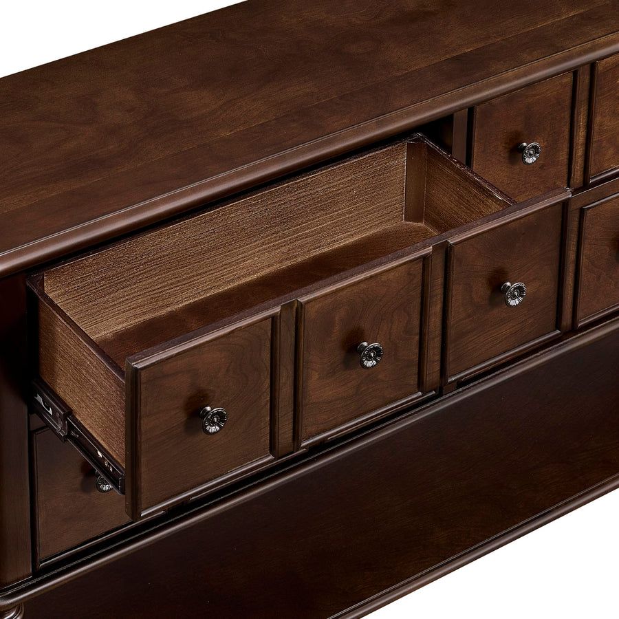 Walker  Espresso Vintage Console Table