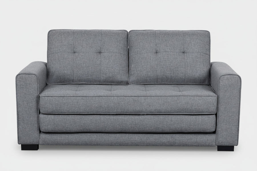 Loveseat Sofa cum Bed Light Gray