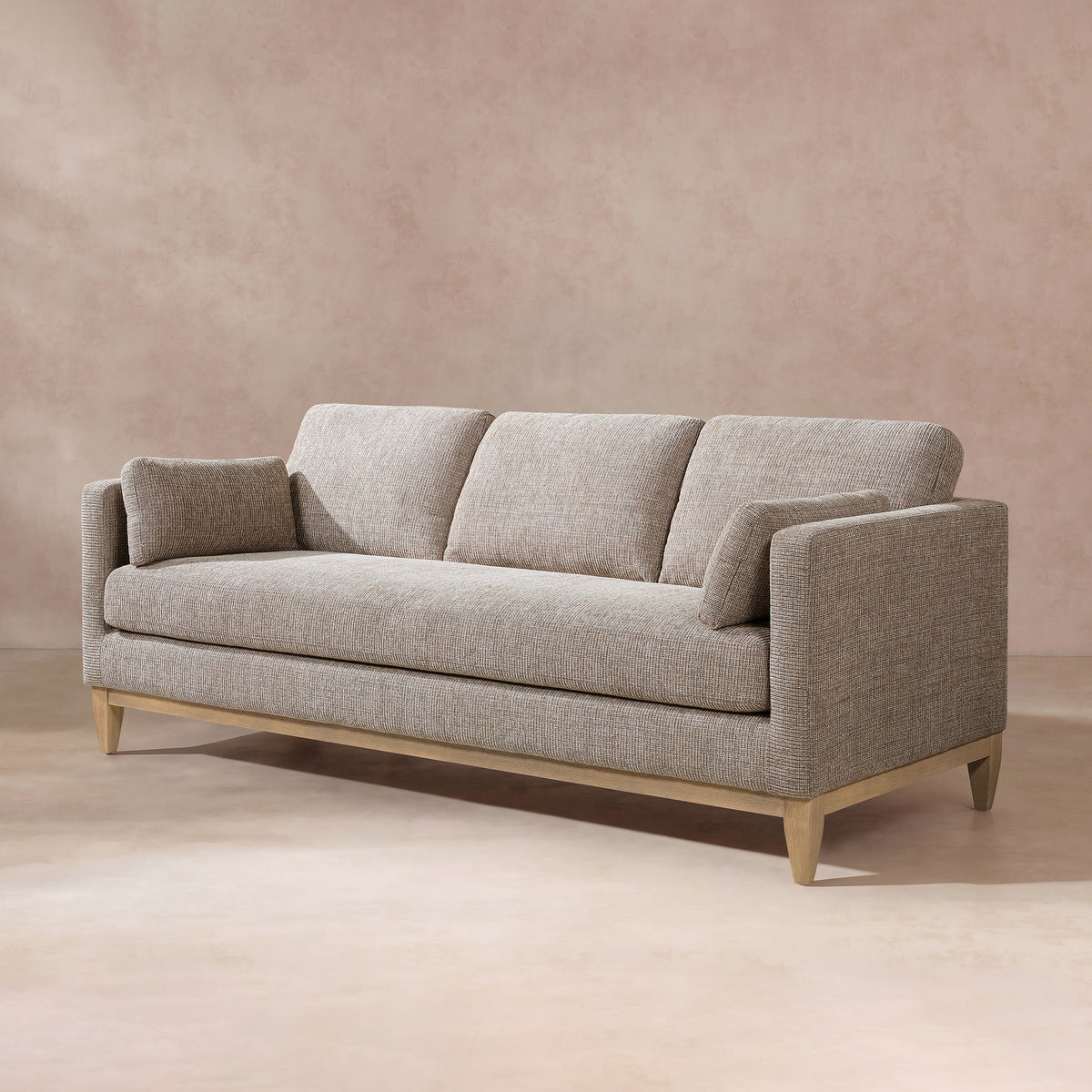 Greenland stone taupe 3 Seater Farmhouse Sofa 