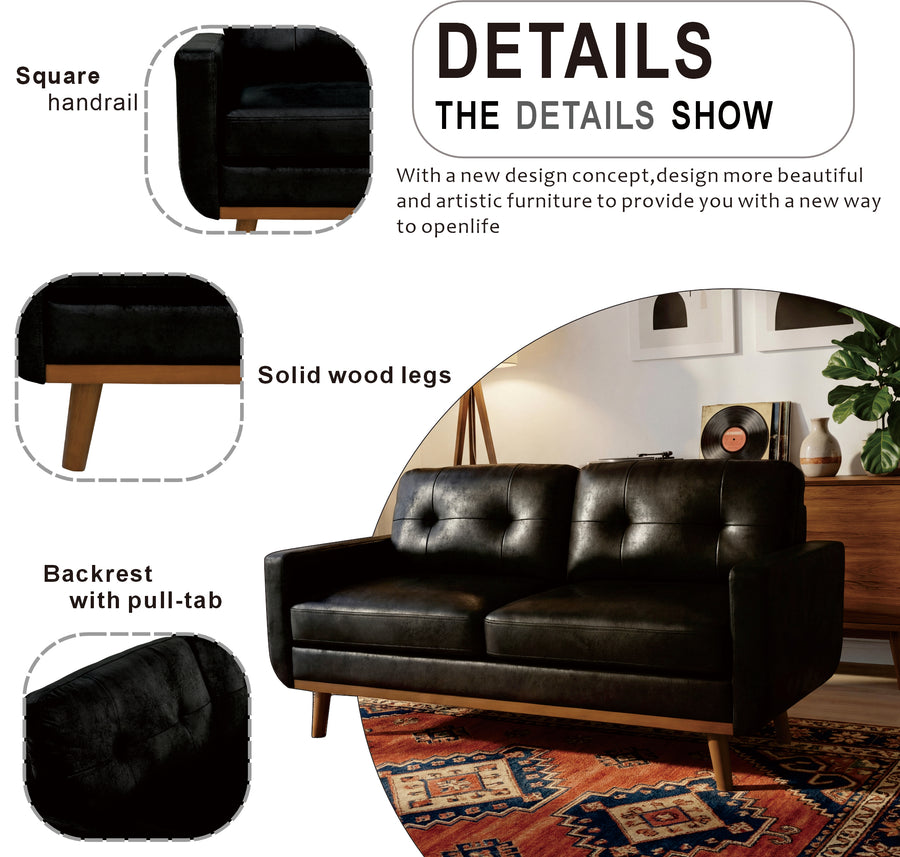 Black Loveseat for new wed