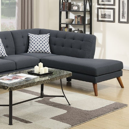 Rabta Sectional Chaise Black