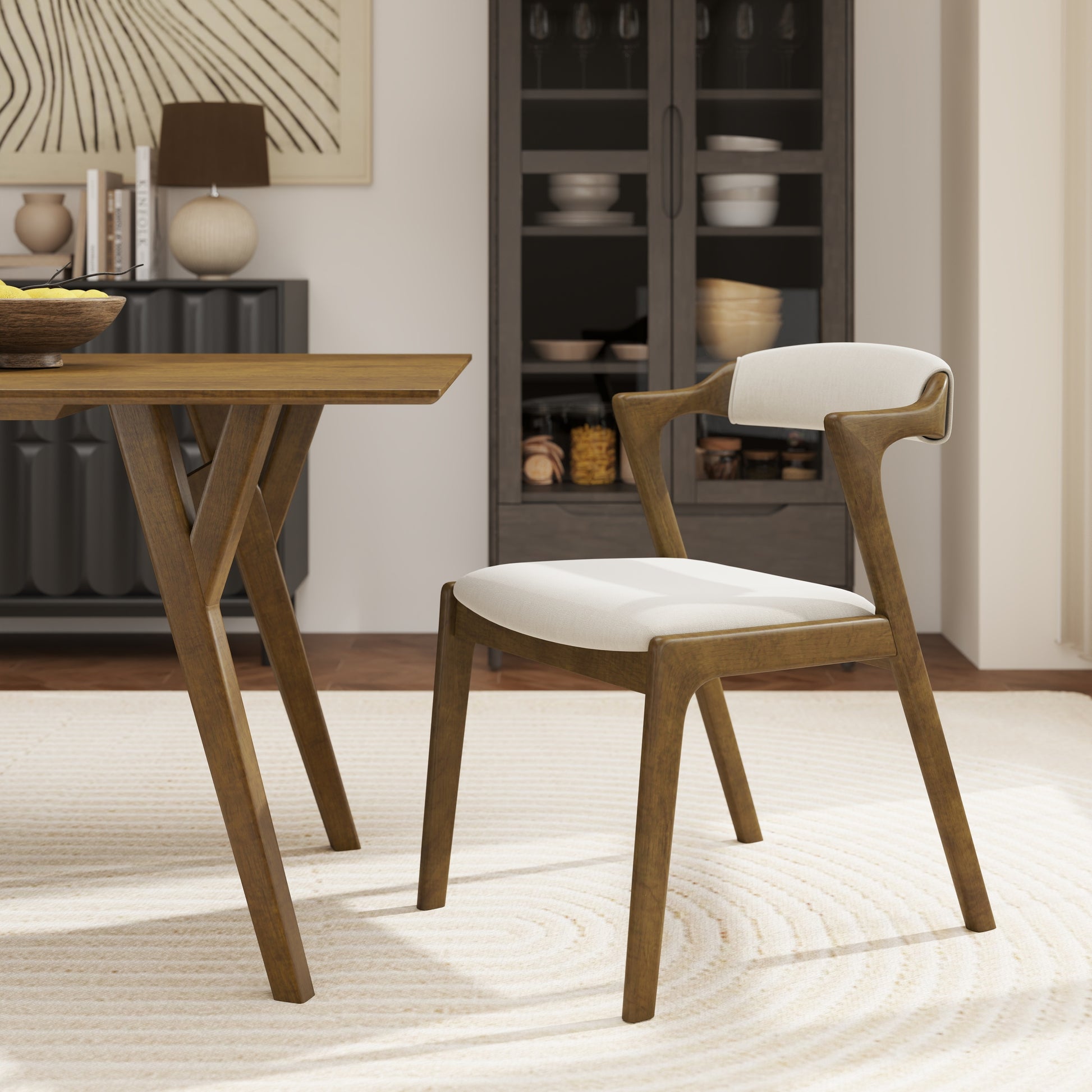 4 Seater  6 Seater  walnut dining set