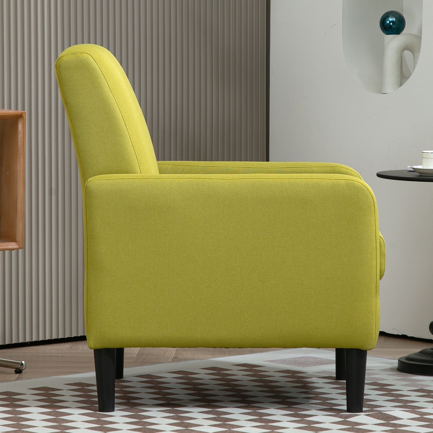 Antique Green Accent Armchair