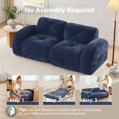 Blue Modular sofa