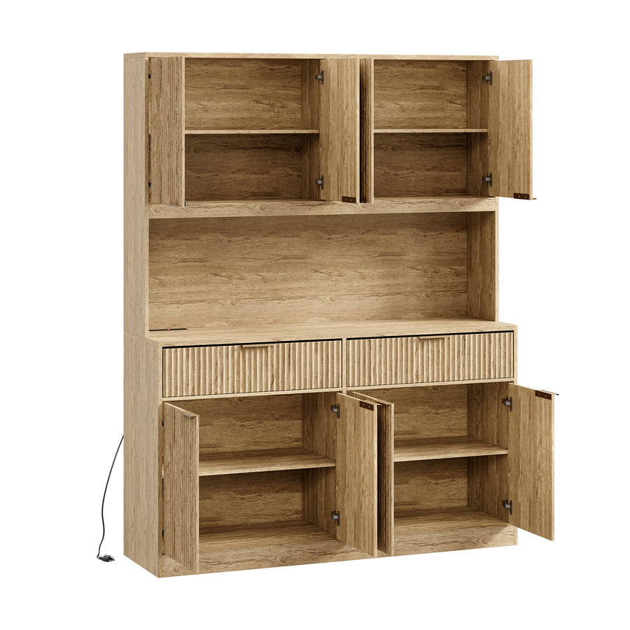 Talla Hutch Cabinet natural 