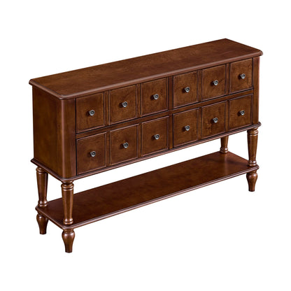 Walker  Cherry Vintage Console Table