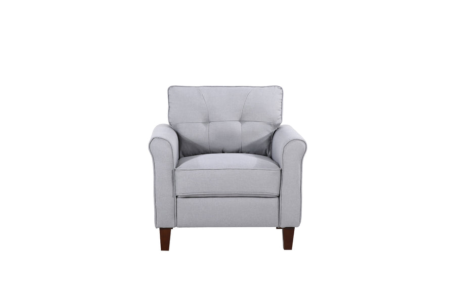 Light Gray 1 Seater Sofa