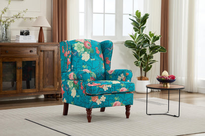 Floral Accent Chair