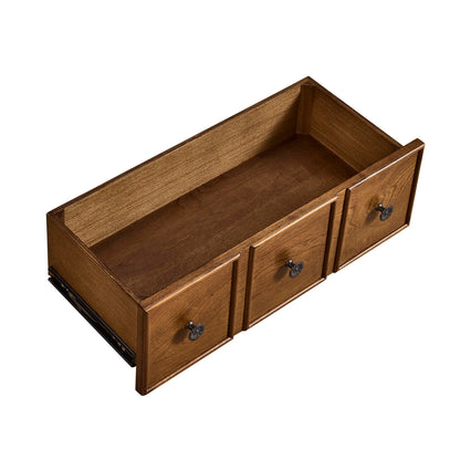 Walker Walnut Vintage Console Table