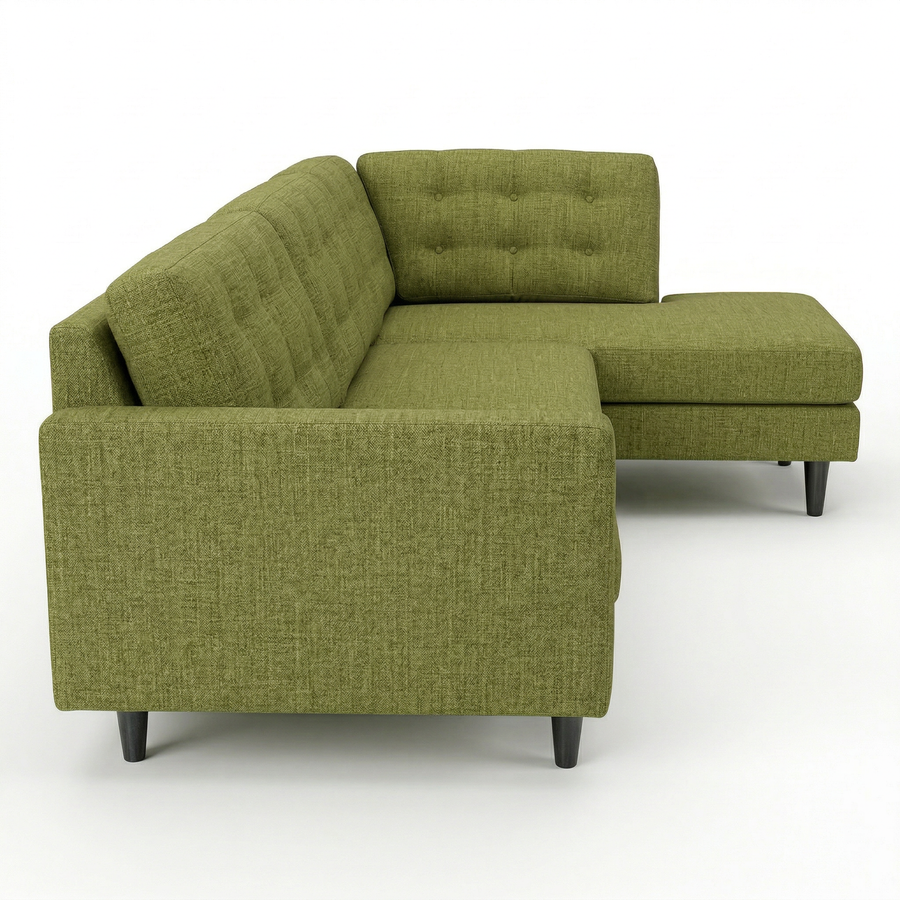 Green sectional sofa