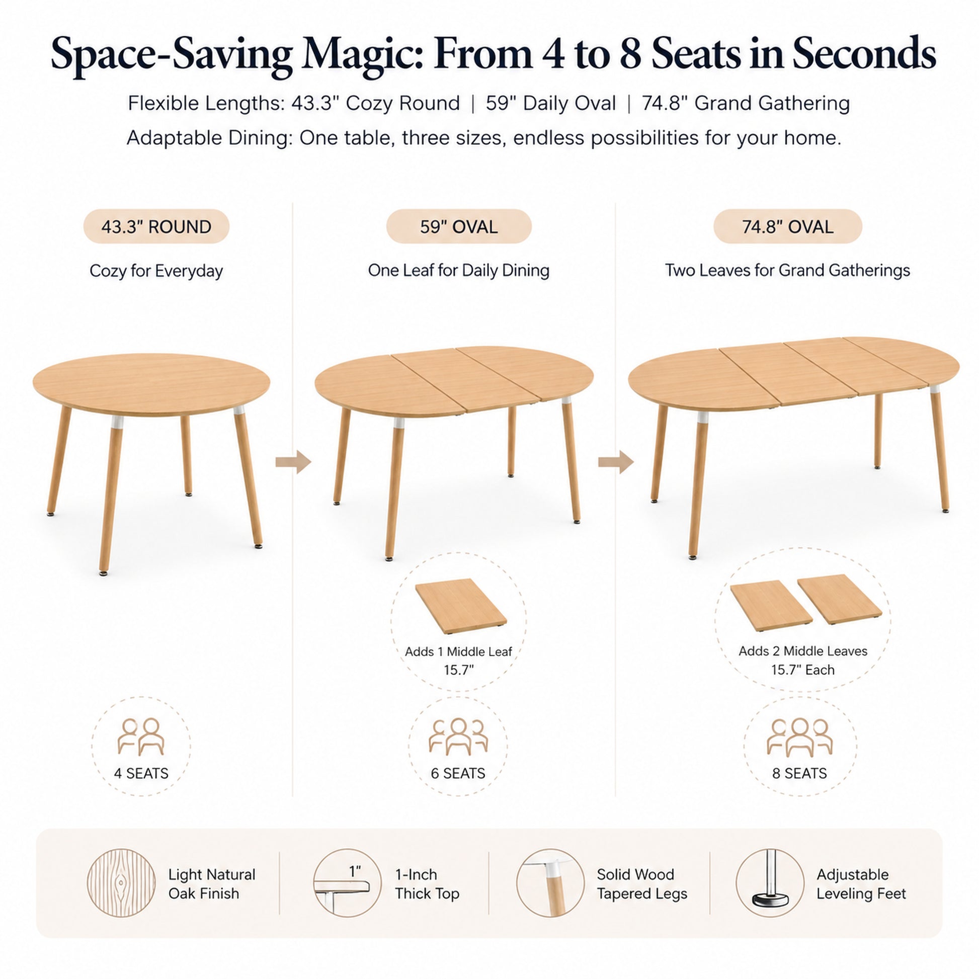 2 Seater 4 Seater 6 Seater 8 Seater dining tabel and chair set