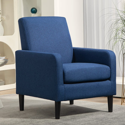 Teal Blue Accent Armchair