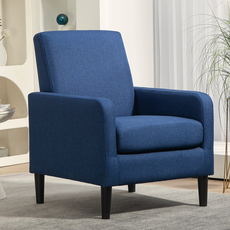 Teal Blue Accent Armchair
